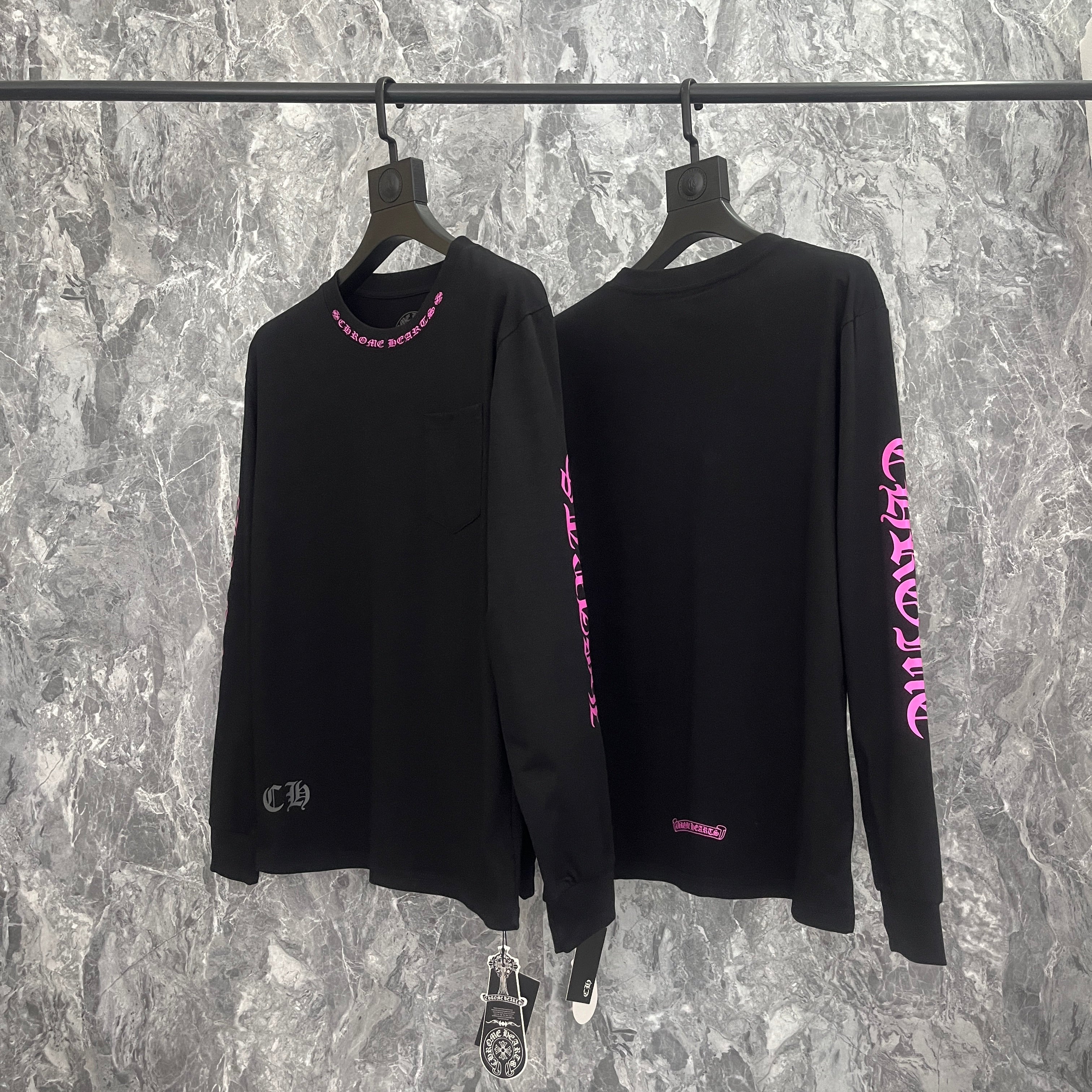 Chrome Hearts Men's Long-Sleeve T-shirt Sweatshirt K9018