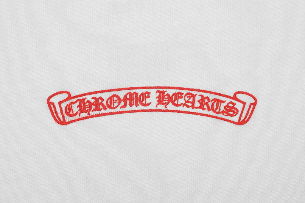 Chrome Hearts Bloody Floral Cross Vintage Washed T-shirt 2627