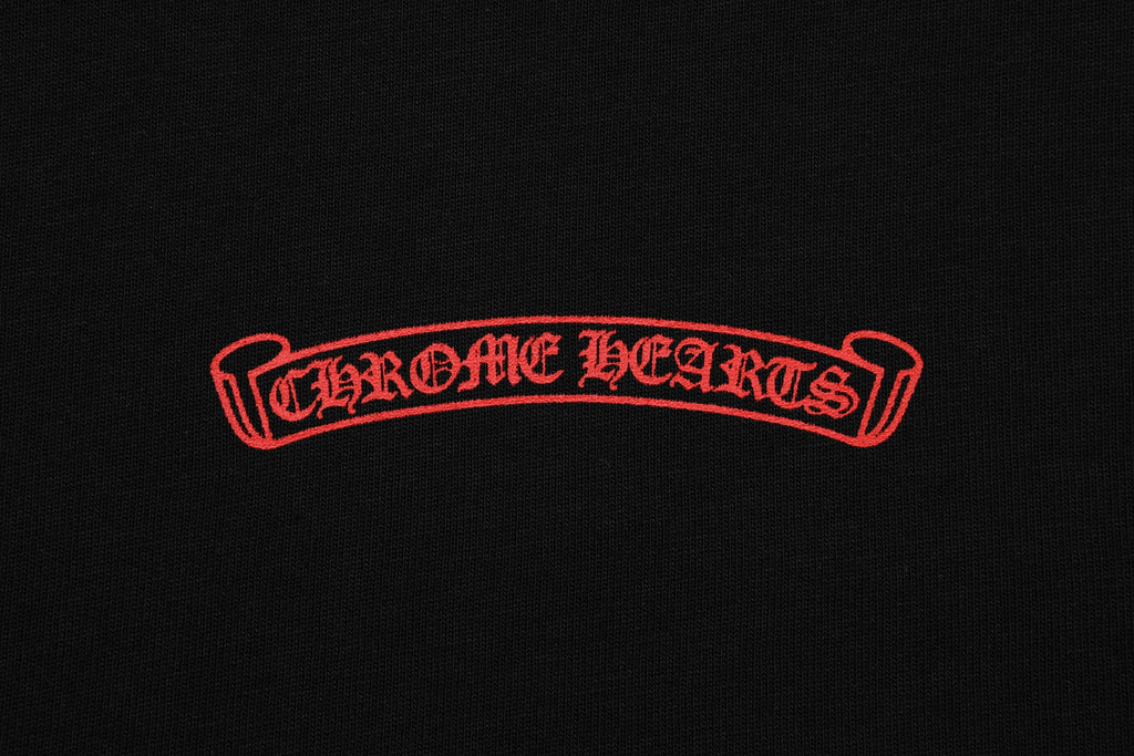 Chrome Hearts Bloody Floral Cross Vintage Washed T-shirt 2627