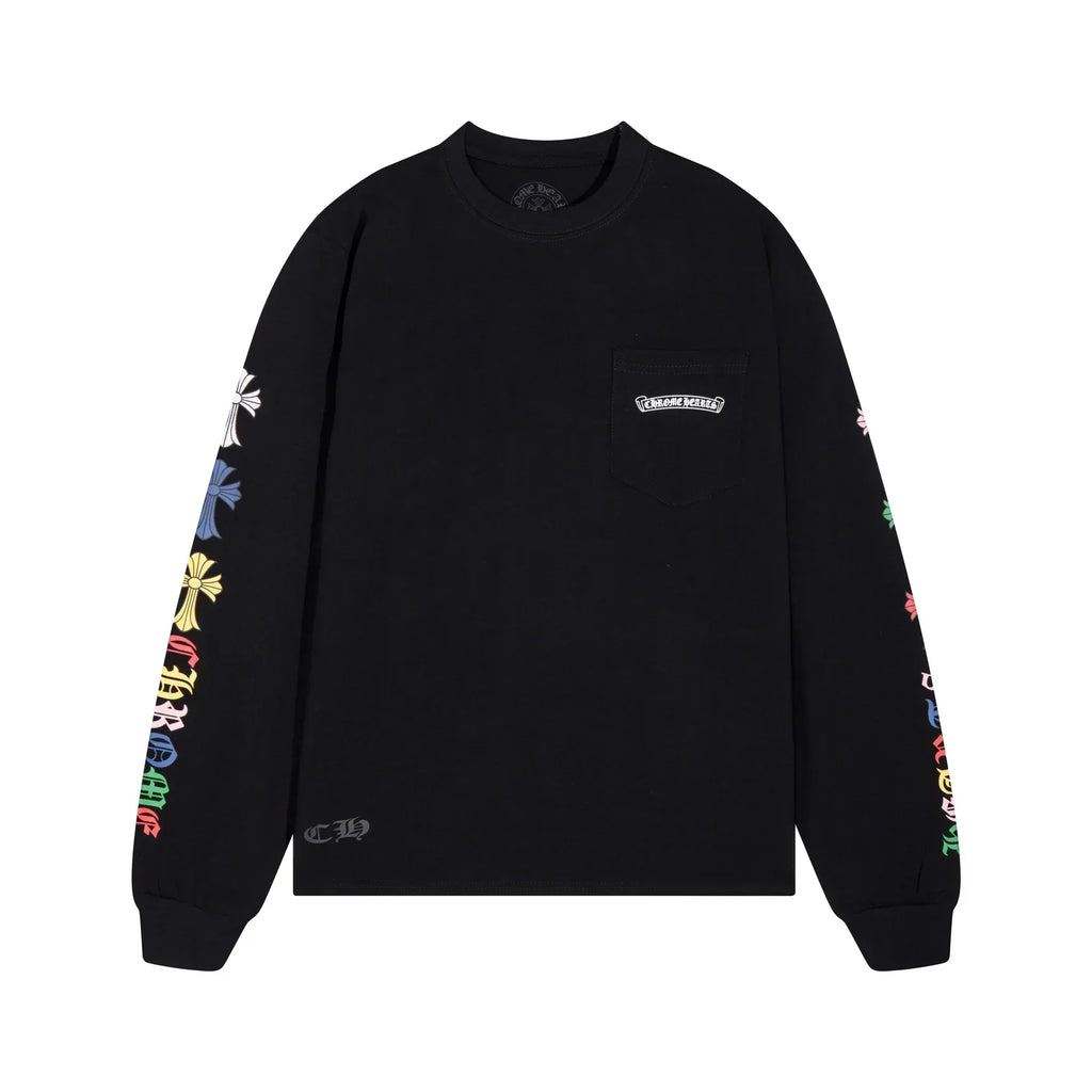 Chrome Hearts Men's Long-Sleeve T-shirt Sweatshirt K8015