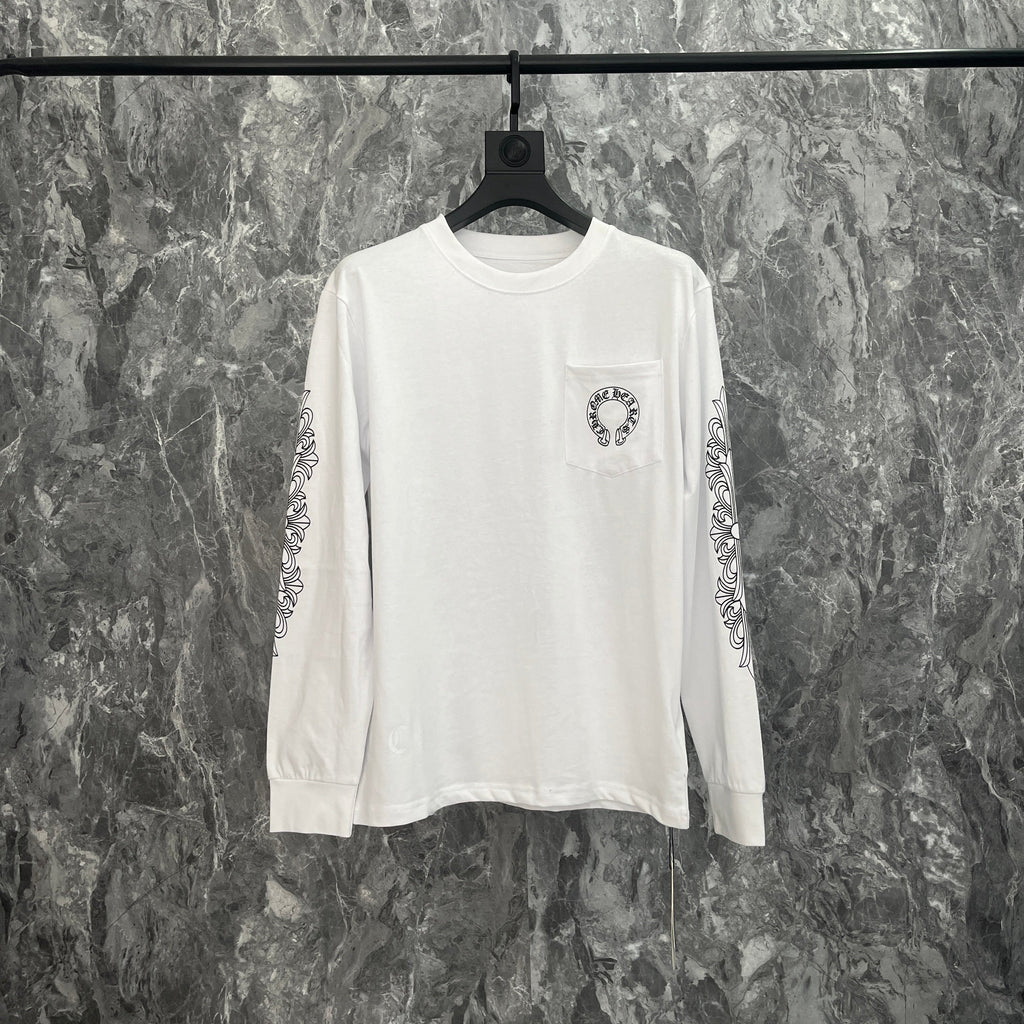 Chrome Hearts Men's Long-Sleeve T-shirt Sweatshirt K9019