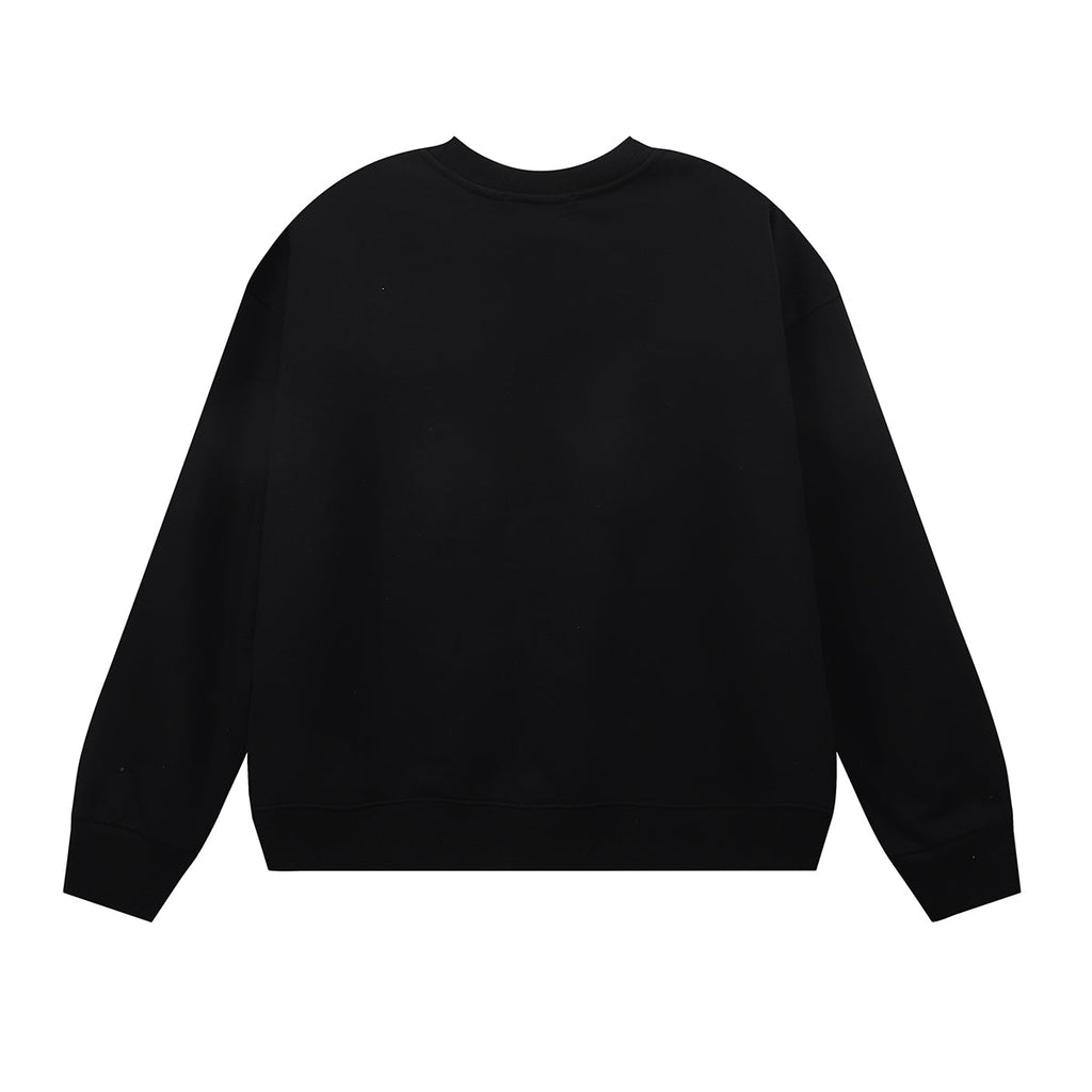 Purple Men's Long-Sleeve T-shirt Sweatshirt 1120