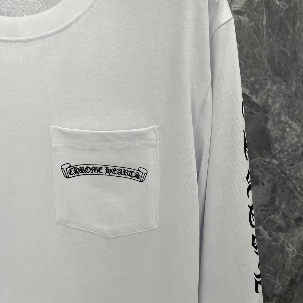 Chrome Hearts Men's Long-Sleeve T-shirt Sweatshirt K8021