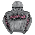 Hellstar Future Flame Hoodie Grey