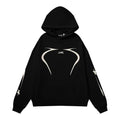 Hellstar Sport Hoodie Black White