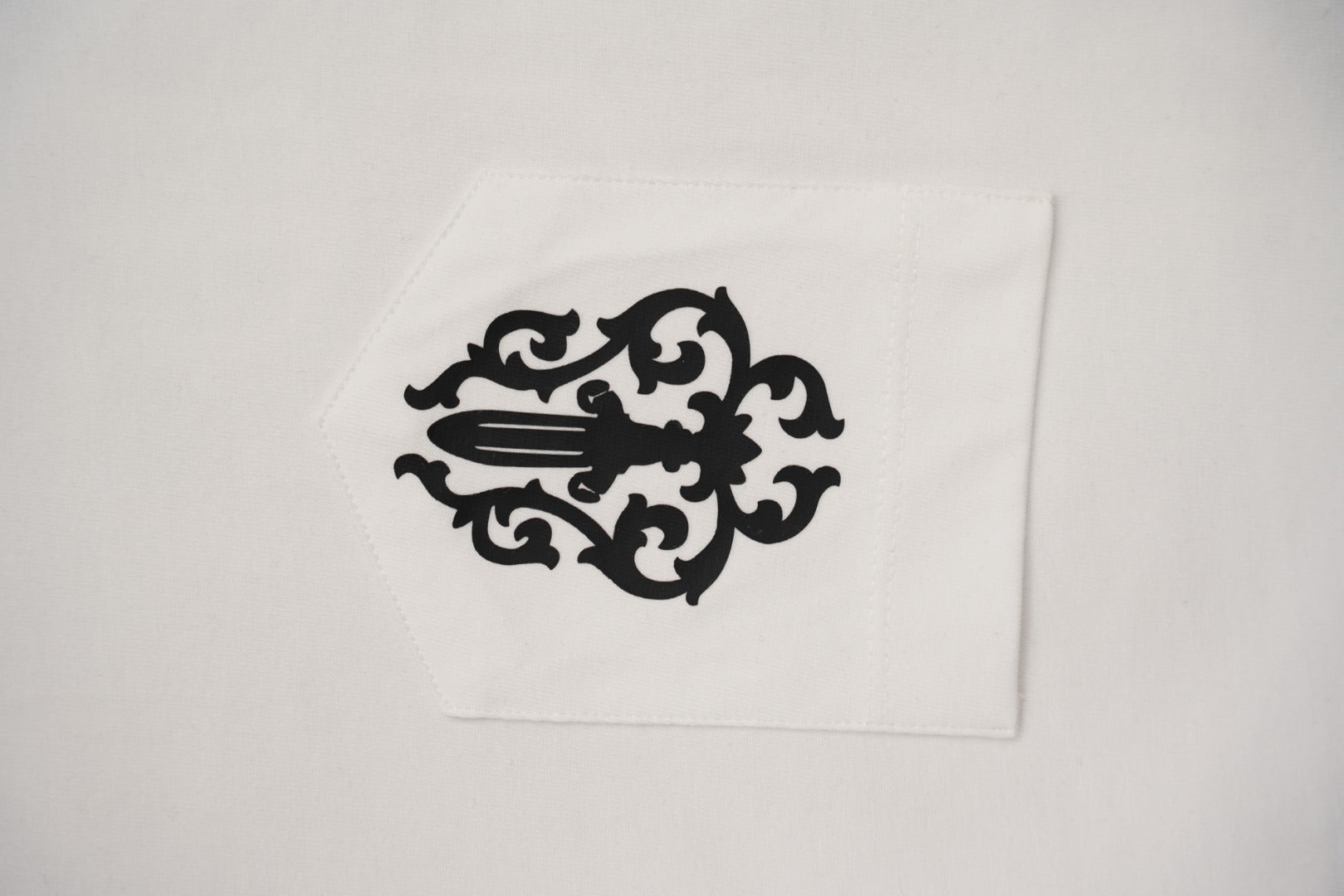 Chrome Hearts Custom Ribbed Short-Sleeve T-Shirt KT32