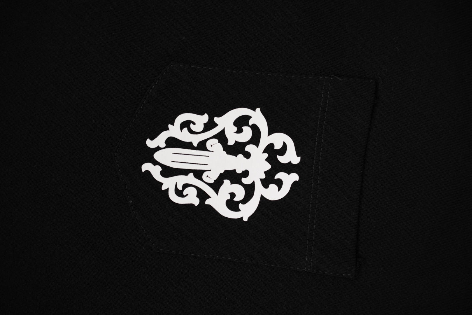 Chrome Hearts Custom Ribbed Short-Sleeve T-Shirt KT32