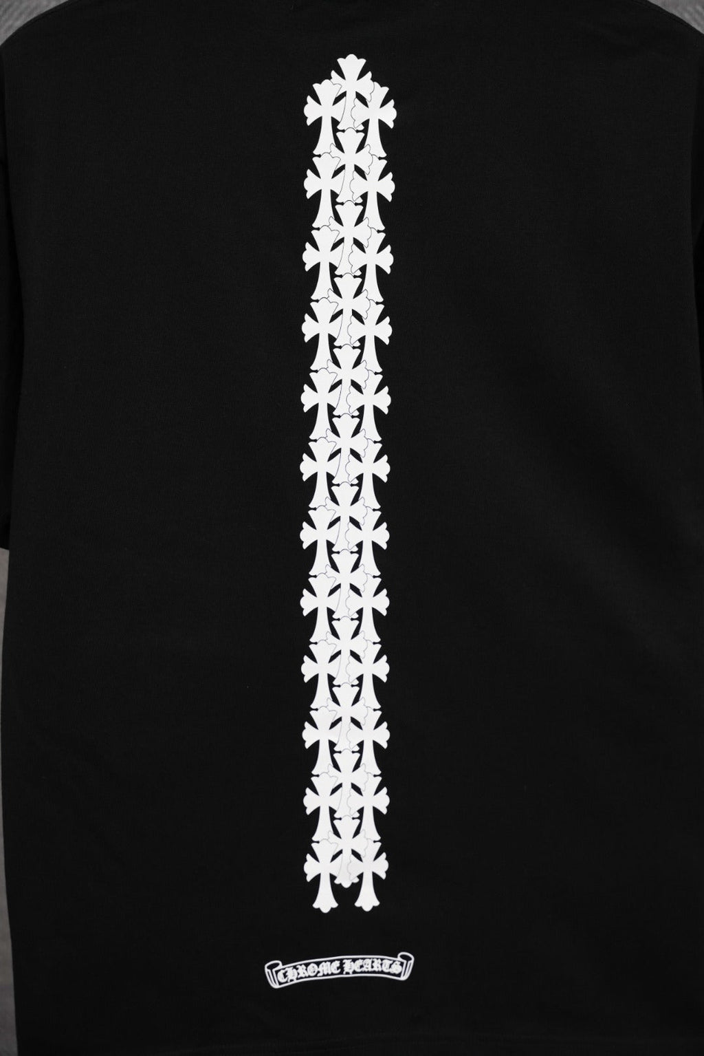 Chrome Hearts Custom Ribbed Short-Sleeve T-Shirt KT33